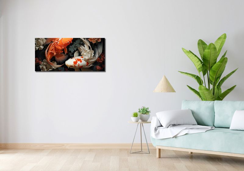 Obraz 90x40cm Harmonijny Taniec zdjęcie 2