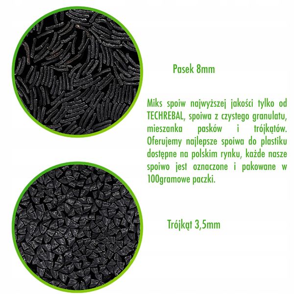 Spoiwo PP/PE (PP+E) Czarne 100g zdjęcie 2