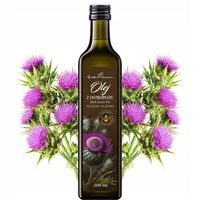 OLEJ Z OSTROPESTU PLAMISTEGO 500ml TŁOCZONY NA ZIMNO | KUCHNIA ZDROWIA