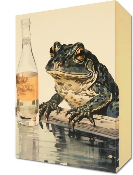 Obraz 20x30cm Refleksje Błotniaka zdjęcie 1