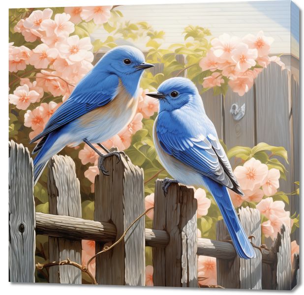 Obraz 90x90cm Wiosna u Bram zdjęcie 1