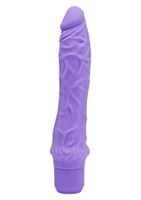 wibrator realistyczny silikonowy toyjoy fioletowy 24.9 cm