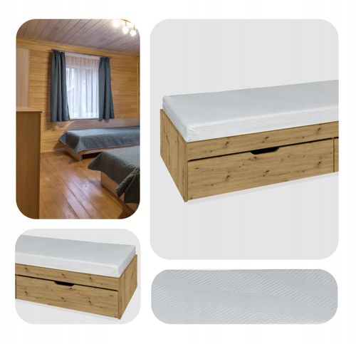 Łóżko dziecięce dla dziecka dzieci młodzieżowe 80x200 cm Lili Family Meble na Arena.pl