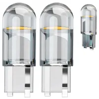 2x żarówka krystaliczna żarówki uniwersane led w5w sphere cob 360 t10 2szt