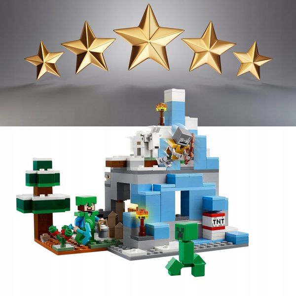 LEGO Minecraft 21243 Ośnieżone szczyty zdjęcie 6