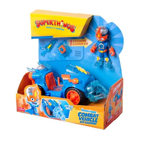 Magicbox - SuperThings - Kazoom Power - Pojazd bojowy Kid Kazoom na Arena.pl