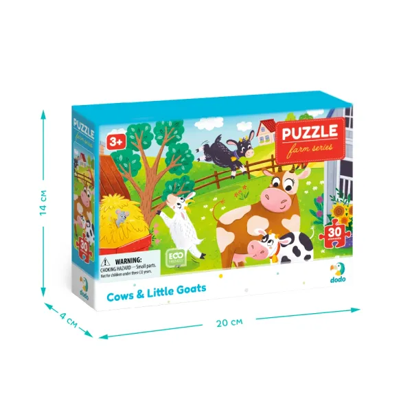 puzzle dodo   ”krowy i kozy” 300683 zdjęcie 4