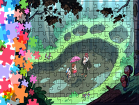 Puzzle tradycyjne - Wodogrzmoty Małe/Gravity Falls