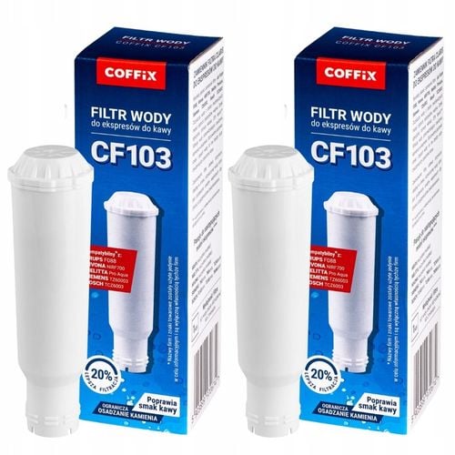 2x FILTR DO EKSPRESU MELITTA KRUPS NIVONA FILTR DO KAWY DO WODY na Arena.pl