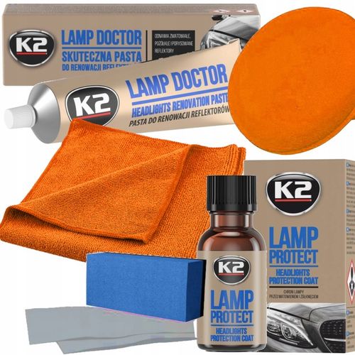 ZESTAW POLERKA RENOWACJA PASTA DO POLEROWANIA REGENERACJI REFLEKTORÓW LAMP na Arena.pl