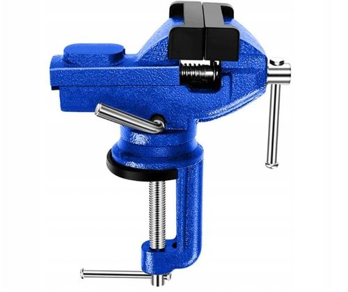 IMADŁO ŚLUSARSKIE OBROTOWE 360 Z KOWADŁEM ŻELIWNE STOŁOWE SOLIDNE 50MM na Arena.pl