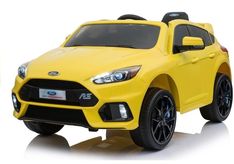 Auto na akumulator Ford Focus RS Żółte zdjęcie 6