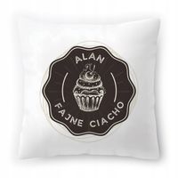 Poduszka Dla Alana Na Urodziny Ze Zdjęciem Na Prezent Biała 40X40 Cm