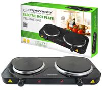 KUCHENKA ELEKTRYCZNA YELLOWSTONE ESPERANZA CZARNA