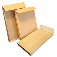 Koperty samoklejące B4 250x353x38 mm brązowe 25szt