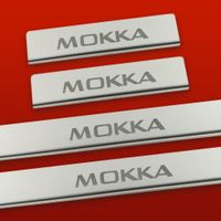 Listwa progowa OPEL/VAUXHALL MOKKA Stal nierdzewna 304 mat 4szt