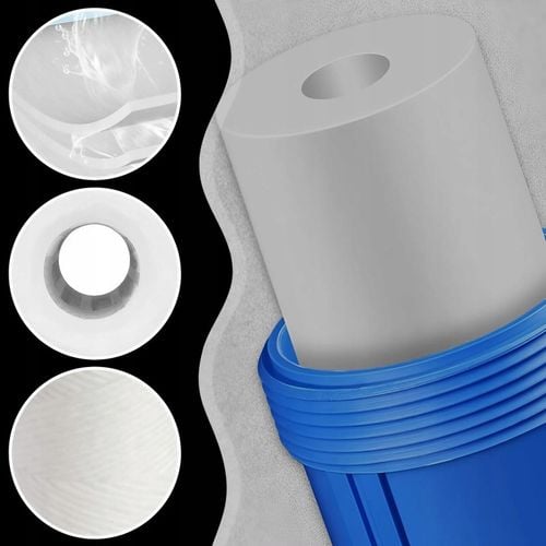 FILTR DO WODY WKŁAD FILTRUJĄCY SZNURKOWY ZMIĘKCZAJĄCY PP5 10" ZESTAW na Arena.pl