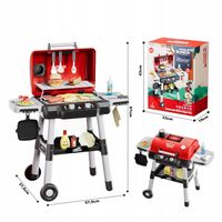 Grill Barbecue Kuchnia Ogrodowa Interaktywna LED Zestaw XL 31 el. Woopie 3+