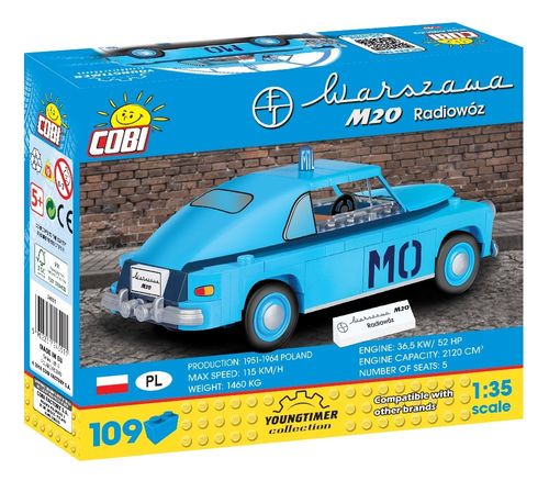 Klocki Youngtimer Collection - Warszawa M20 Radiowóz na Arena.pl