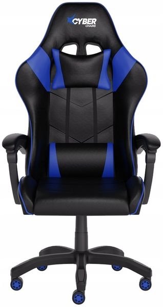FOTEL GAMINGOWY CYBER CHAIRS X-LOGIC BLUE - BIUROWY zdjęcie 5