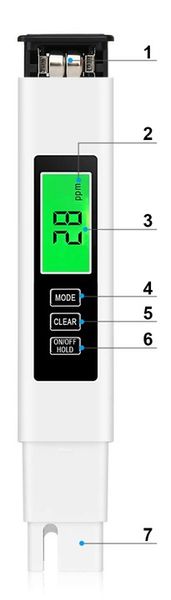 Miernik TDS EC Temp Tester Twardości Wody Osmoza zdjęcie 3