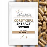 FOREST CORDYCEPS 600mg KORDYCEPS ODPORNOŚĆ MOCNY