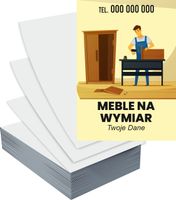 Ulotki A5 1000 szt reklamowe firmowe duży wybór wzorów MEBLE NA WYMIAR