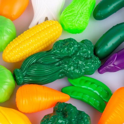 KINDERPLAY PLASTIKOWE WARZYWA OWOCE DO KUCHNI DLA DZIECI 120 elementów na Arena.pl