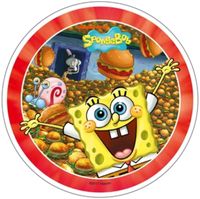 Opłatek na tort SpongeBob Kanciasto Głowy Postać Bajkowa