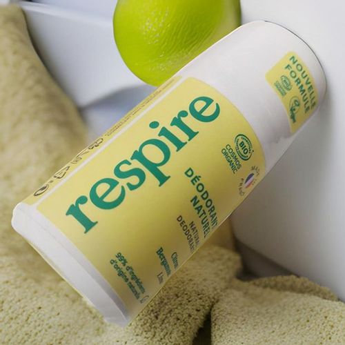Dezodorant roll-on - w kulce Citron Bergamote Vegański RESPIRE 50ml na Arena.pl