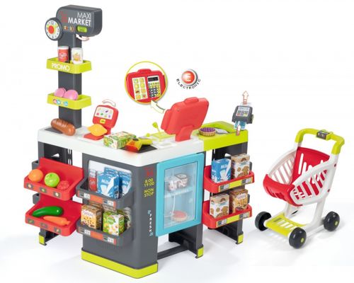 Smoby Maximarket z wózkiem na Arena.pl