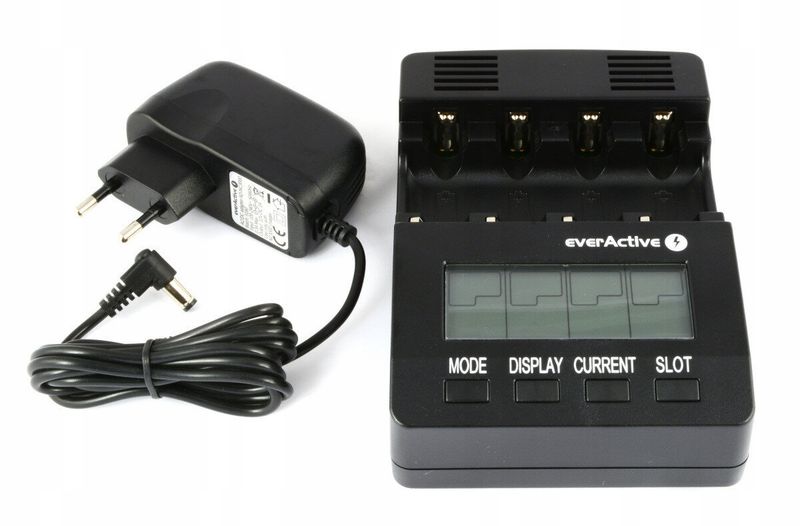 Profesjonalna Ładowarka everActive NC-3000 AA AAA zdjęcie 6