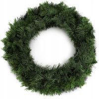 STROIK ŚWIĄTECZNY WIANEK DEKORACYJNY OZDOBA WIENIEC NA DRZWI NA STÓŁ 60 cm