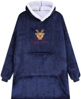 KOCOBLUZA BLUZA KOC OVERSIZE Z HAFTEM PREZENT personalizowany świąteczny