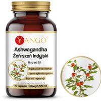Yango ASHWAGANDHA żeń-szeń indyjski  90 kapsułek