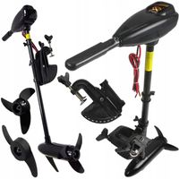 MAR-POL ZABURTOWY SILNIK ELEKTRYCZNY 12V 50lbs DEMON+KLUCZE 2X ŚRUBA M83306