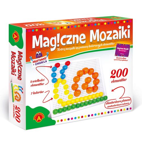 GRA PLANSZOWA ALEXANDER MAGICZNE MOZAIKI 200 na Arena.pl