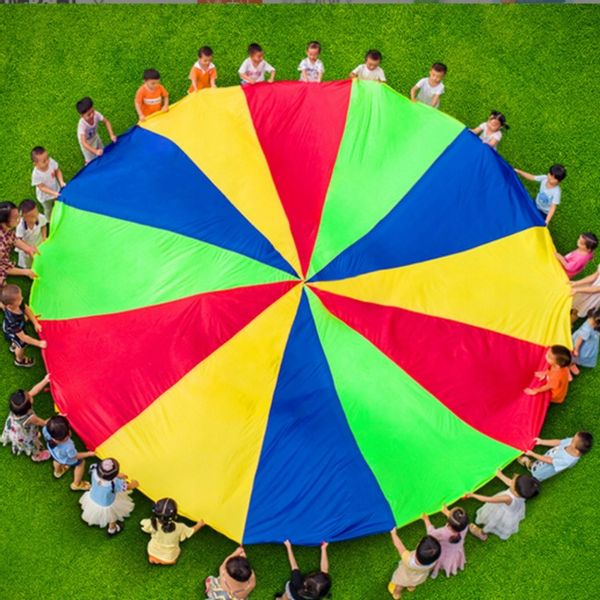 PROFESJONALNA CHUSTA ANIMACYJNA 2m SPADOCHRON + FUTERAŁ zdjęcie 15