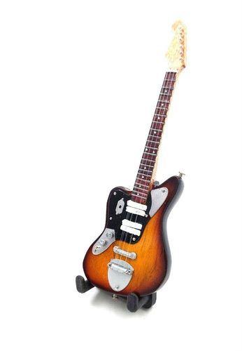 Mini gitara 15cm BMG-034 w stylu Kurt Cobain na Arena.pl
