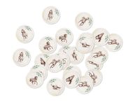 Konfetti papierowe Koniki, 36 szt.