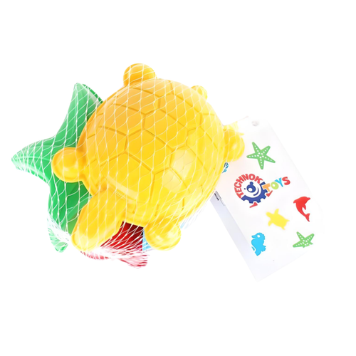 Zestaw Foremek Morskie Zwierzątka Foremki Dla Dzieci Piasek 4 Szt Technok na Arena.pl