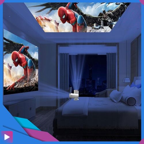 Projektor Rzutnik Android TV WiFi SMART Bluetooth 5.0 HD 4K Ekran 150 na Arena.pl