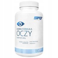 SFD DOBRA FORMUŁA OCZY 180 TAB WZROK KWAS HIALURONOWY ZDROWE OCZY SUCHE OKO