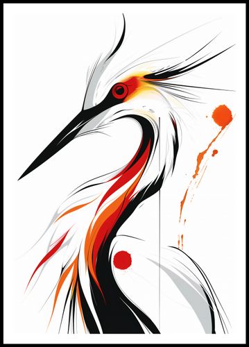 Plakat 68x98cm Bocian na Arena.pl