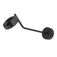 Metalowy kinkiet na ścianę ISEO AZ5632 Azzardo LED 9W 3000K okrągła czarny