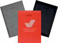 KALENDARZ A6 2026 tygodniowy książkowy firmowy z TWOIM LOGO nadruk 5 sztuk