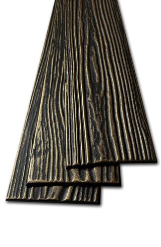 Czarne drewno Panele ścienne 3D KASETONY SUFITOWE złote deska P4-Cz-ZŁ 1x na Arena.pl