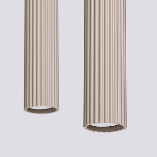 Lampa wisząca KARBON 2 taupe na Arena.pl