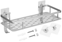 Półka loftowa ITAKA srebrna do łazienki