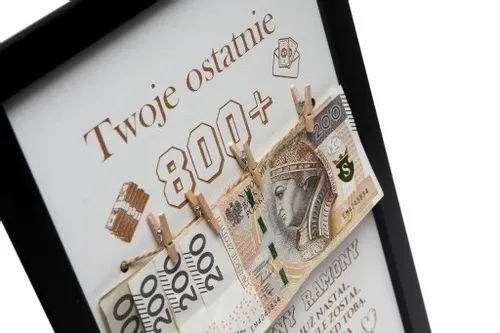 RAMKA prezent 18 URODZINY widzisz TWOJE ostatnie 800+ plus na Arena.pl